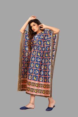 Zarna Silk Kaftan 3