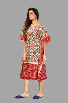 Zarna Silk Kaftan 3