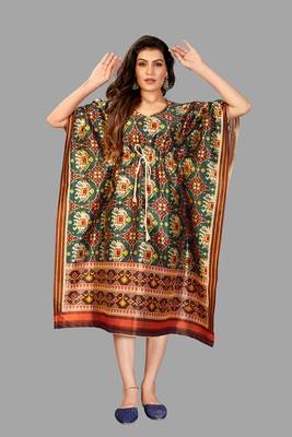 Zarna Silk Kaftan 1
