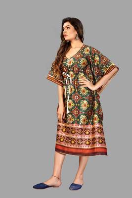 Zarna Silk Kaftan 4