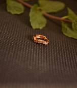 Designer Gold Plated diamond nosering or nosepin