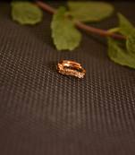 Designer Gold diamond nosering or nosepin