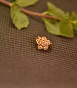 Designer Stone Gold nose-ring or Nose Pin