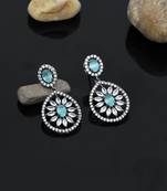 Green danglers-drops