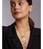 Grey & White Pearl Necklace