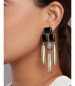 Black Onyx Drop Earrings