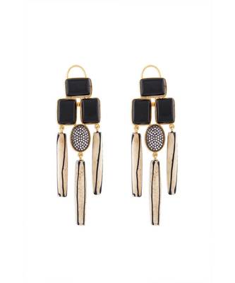 Black Onyx Drop Earrings 3
