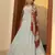 Sky Embellished Mukaish work Georgette semi stitched lehenga
