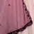 Pink Embellished Mukaish work Georgette semi stitched lehenga