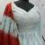 Sky Embellished Mukaish work Georgette semi stitched lehenga