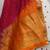 White Thread with Sequance Embroidered with mirror work Art Silk semi stitched lehenga