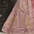 Mauve zarkan, thread, zari, dori, and sequins embroidered velvet semi stitched lehenga