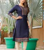 G Collection Rayon Designer Kurti