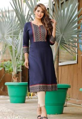 G Collection Rayon Designer Kurti 2