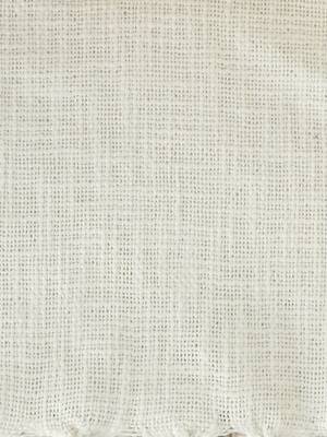 Mezposh Droplet White Self Design Cotton Sofa Throw (180 x 130 cm) 4