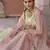 Pista green Zarkan with Sequins embroidered Satin Wedding lehenga