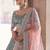 Rama Green Zarkan, Dori, and Thread embroidered satin Designer lehenga