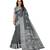 LINEN SAREE WITH SILVER ZARI