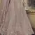 Opium Mauve purple Thread, zari, dori and Sequins embroidered net semi stitched wedding lehenga