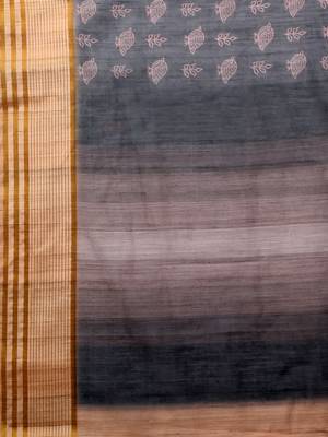 MISHRI COLLECTION Women's Saree Pure Cotton Fabric Digital Print Saree with Unstitched Blouse Piece (Free Size) 5