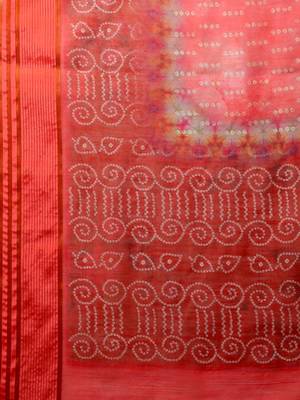 MISHRI COLLECTION Women's Saree Pure Cotton Fabric Digital Print Saree with Unstitched Blouse Piece (Free Size) 5