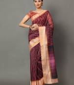 MISHRI COLLECTION Women's Saree Pure Cotton Fabric Digital Print Saree with Unstitched Blouse Piece (Free Size)