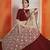 Mesmerizing Maroon Zari Embroidered Art Silk Lehenga choli for wedding