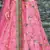 Pink Thread, Dori, Zari, and Sequins embroidered with stone work art silk semi stitched bridal lehenga