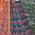 Navy Blue Thread, Dori, Zari, & Sequins Embroidered with stonework Mulberry Silk Semi Stitched Lehenga choli for wedding