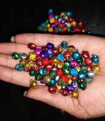 Christmas Jingle Bells  Multi-Color Tiny Bells  9x8mm  50 pcs   Juju Bells  Magical Supplies  Jingle Bell Charms