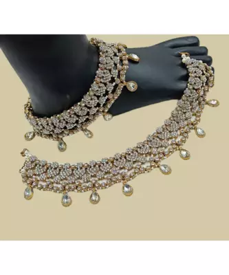 Multicolor agate anklets 1