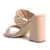 Fischer Block Heel Sandals in Nude