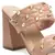 Fischer Block Heel Sandals in Nude