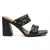 Fischer Block Heel Sandals in Black