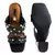 Fischer Block Heel Sandals in Black