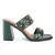Fischer Block Heel Sandals in Green