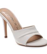 White High Heeled Sandals