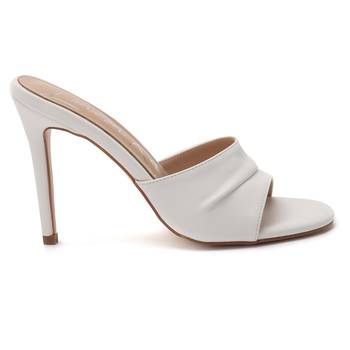 White High Heeled Sandals 2