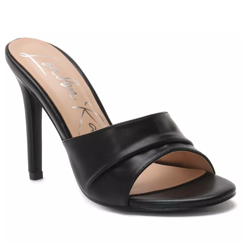 Black High Heeled Sandals