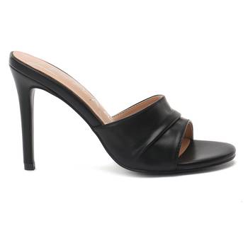 Black High Heeled Sandals 2