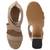 Strappy Block Heel Sandals in Nude