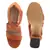 Strappy Block Heel Sandals in Rust