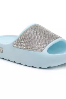 Blue Diamante Pool Sliders