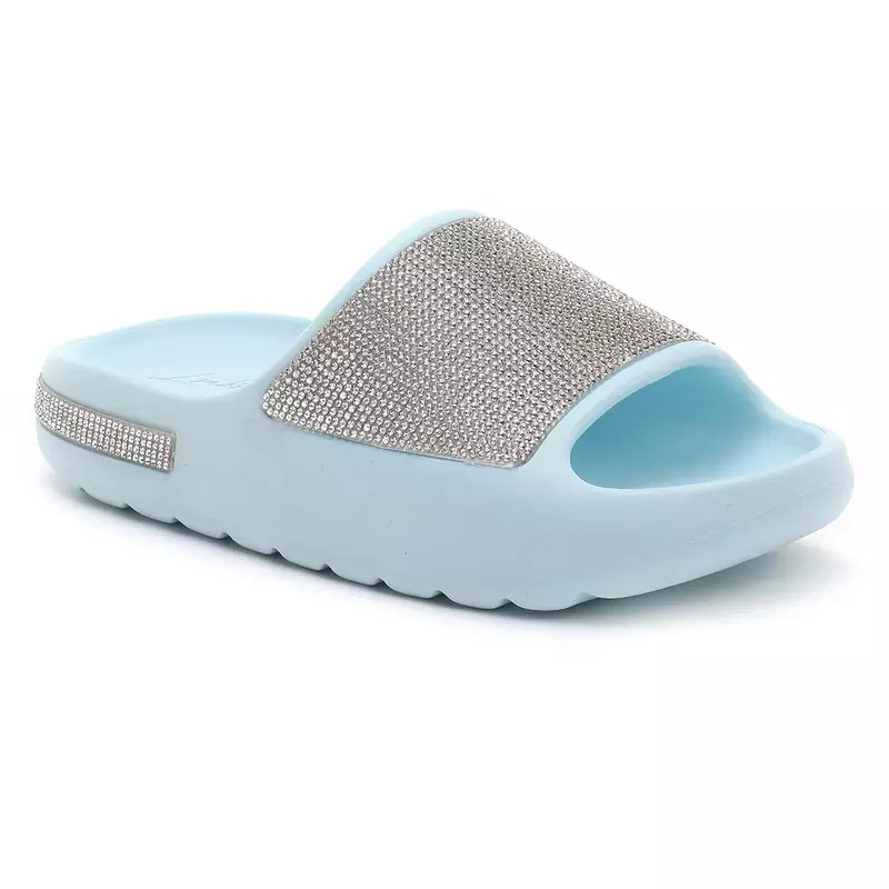 Blue Diamante Pool Sliders