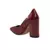 Block Heeled Formal Pumps in Burgundy