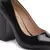 Block Heeled Formal Pumps in Black