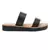 Esme Double Strap Black Platform Sandal