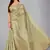 Green woven silk saree with blouse