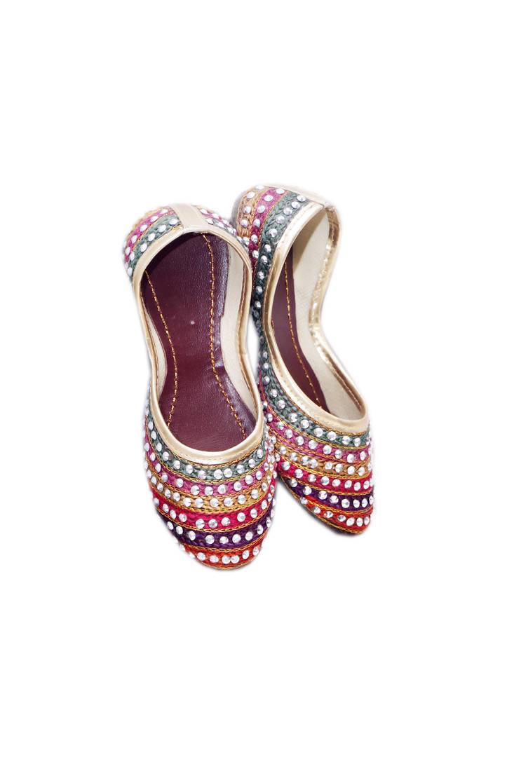 Stylish Ethnic Jutti  for women and girls (JUTTI 92_W)  Size-6