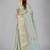 Light blue woven silk saree with blouse
